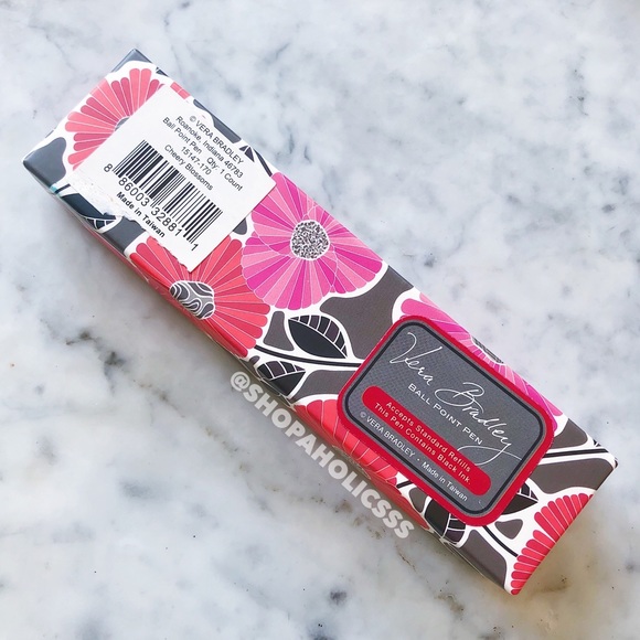🎉 VERA BRADLEY Ball Point Pen - Cheery Blossoms - Picture 3 of 3